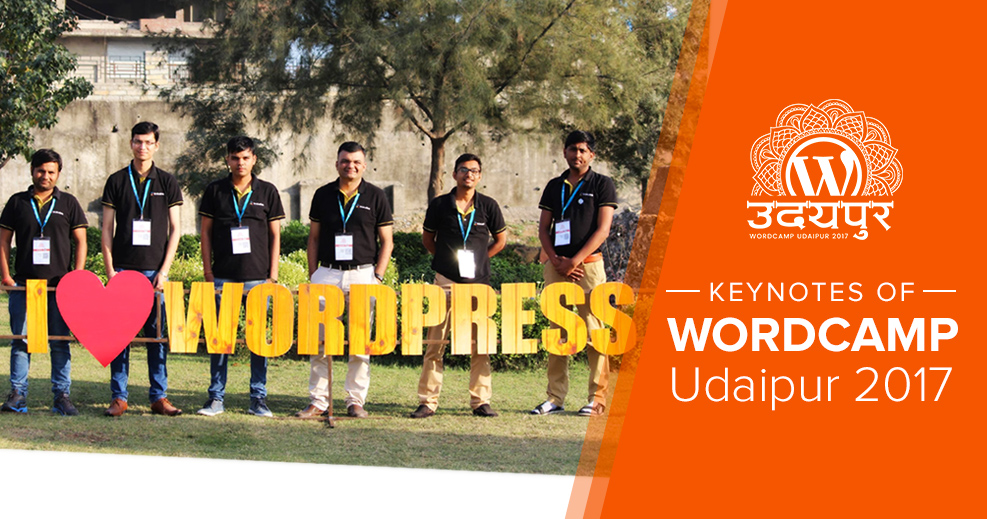 KrishaWeb visited WordCamp Udaipur 2017
