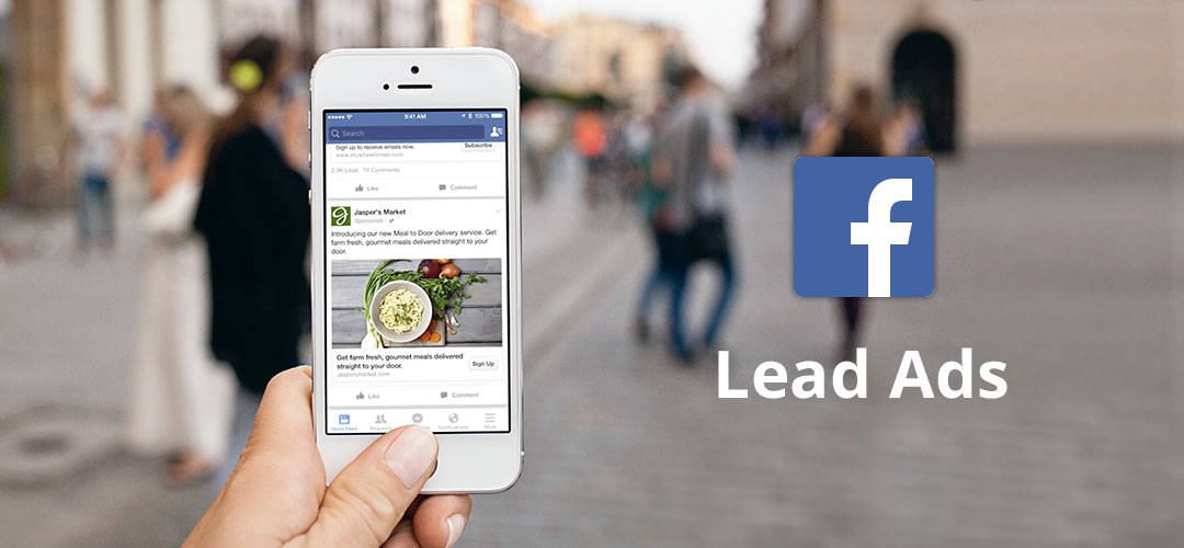 Facebook rolled out lead ads for all advertisers