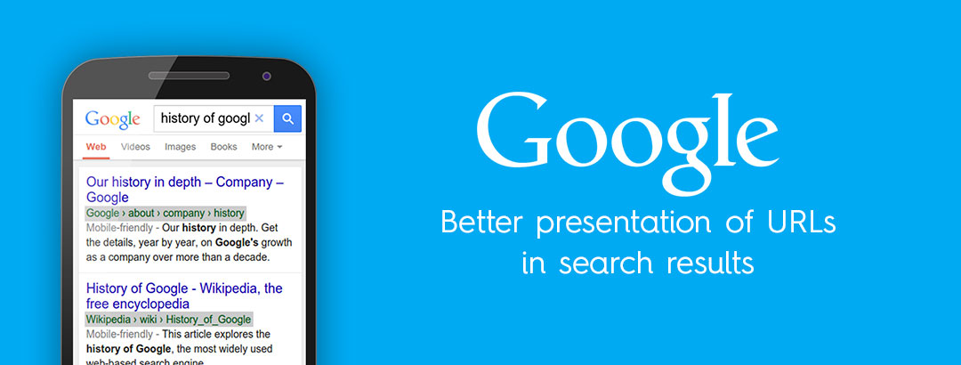 Google added Breadcrumb and Site-name in mobile search result