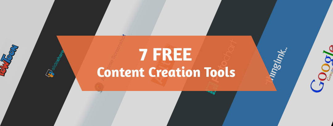 7 free tools that make content creation easy
