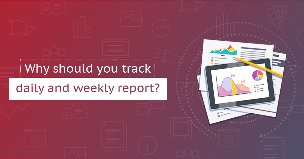Why should you track daily and weekly report also despite monthly report?