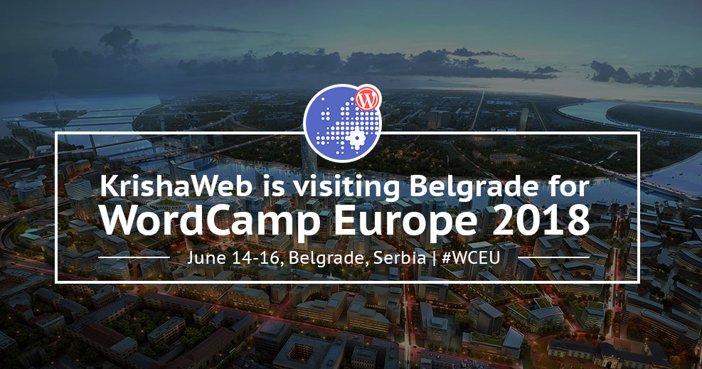 Meet us at Sponsors area at WordCamp Europe 2018 on June 14-16