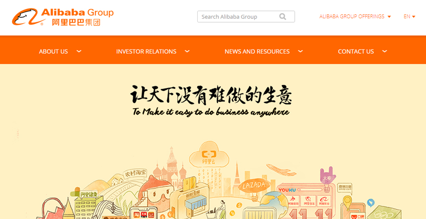 Alibaba - a leading online directory