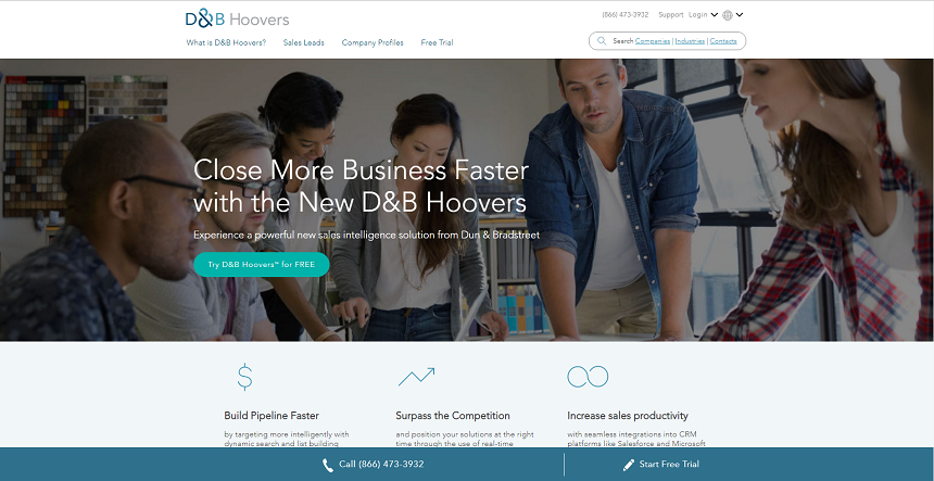 D&B Hoovers: world’s largest business information database