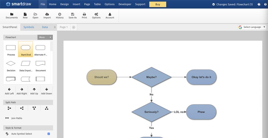 SmartDraw - UX Tool