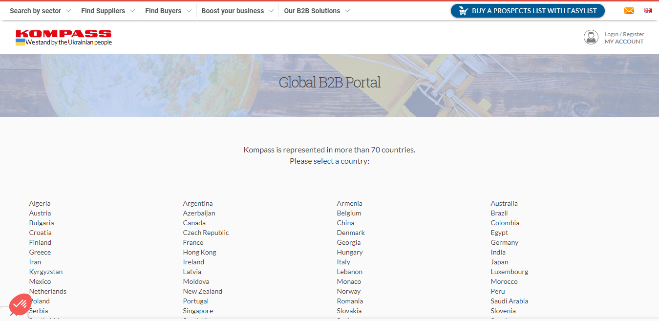 Kompass International B2B Directory