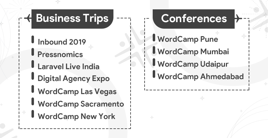 Business Trips and Conferences