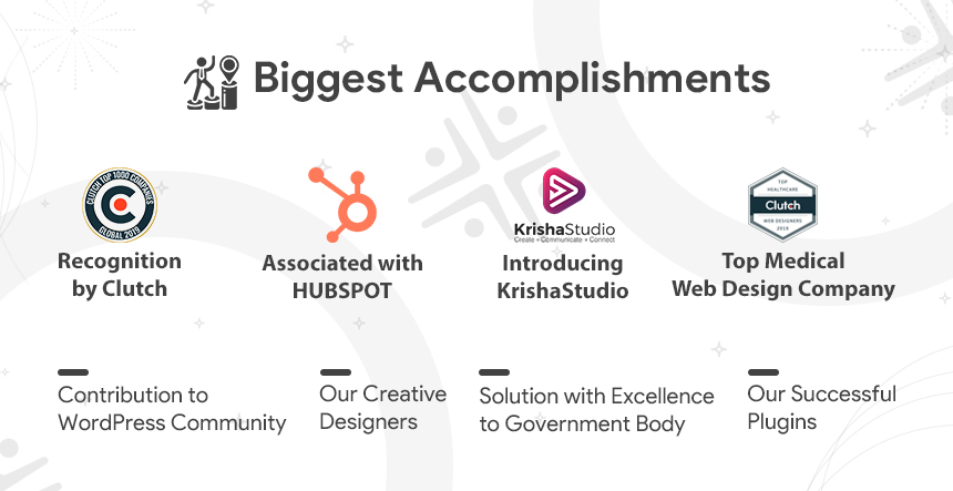 KrishaWeb Biggest Accomplishments 2019