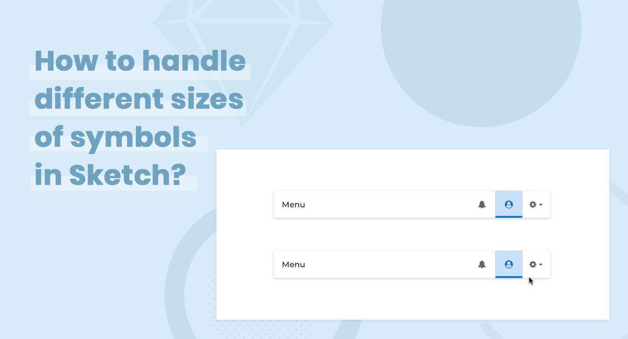 Handling the Different Sizes of Symbols in Sketch