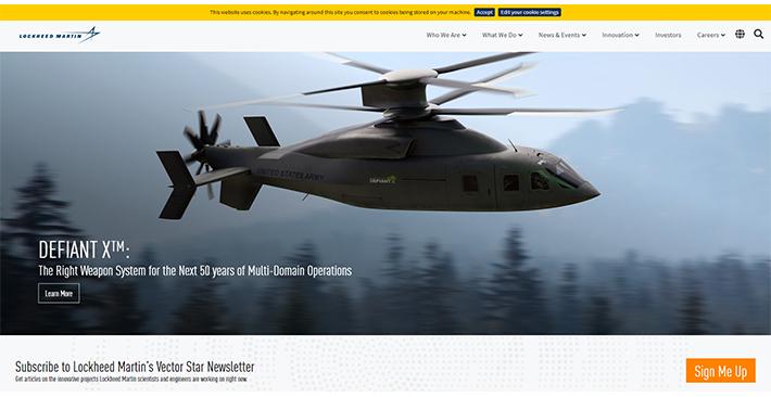 Lockheed Martin - Best Manufacturing Website