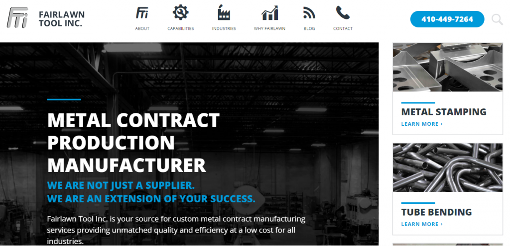 12 Best Manufacturing Websites [Manufacturing Website Examples]