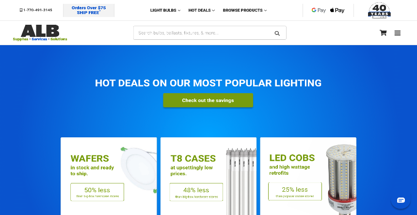 Atlanta Light Bulbs - B2B