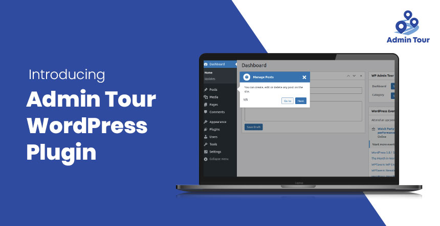 KrishaWeb Introduces Admin Tour WordPress Plugin for the Non-Technical Admin Users