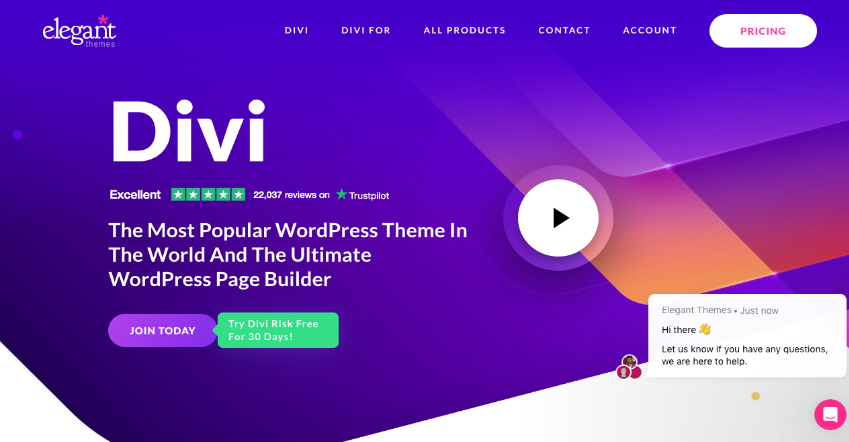 Divi - The Ultimate WordPress Theme & Visual Page Builder