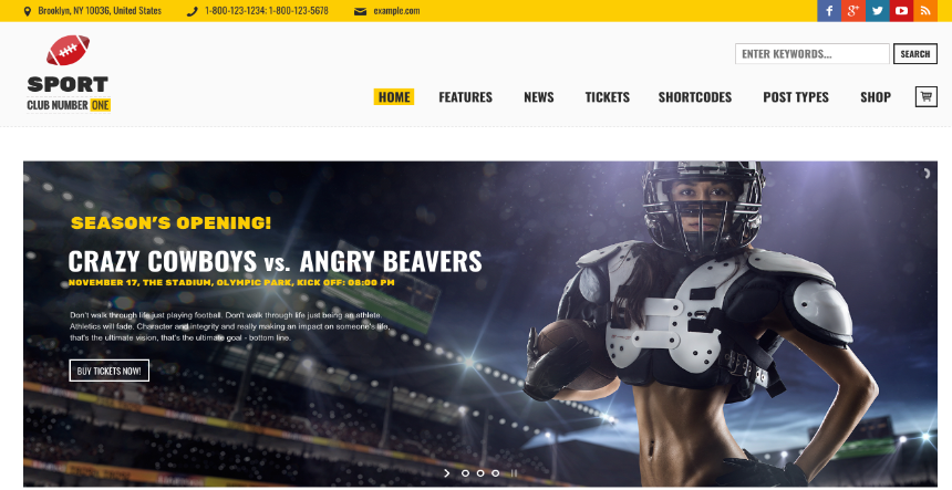 Sports Club – Just another WordPress site (1)