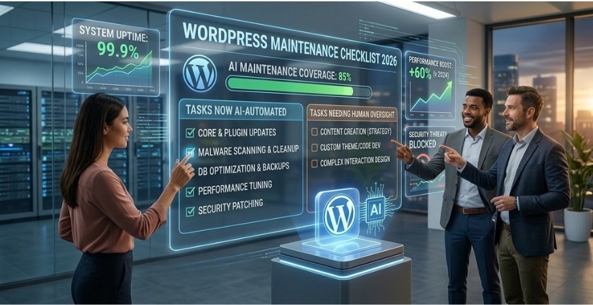 WordPress Maintenance Checklist 2026: Which Tasks AI Can Now Handle Automatically
