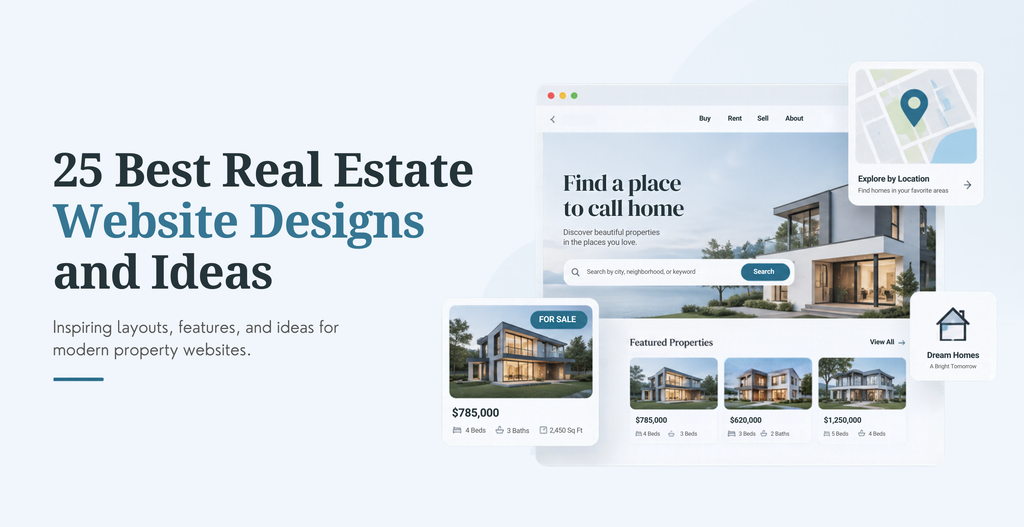 25 Best Real Estate Website Designs and Ideas
