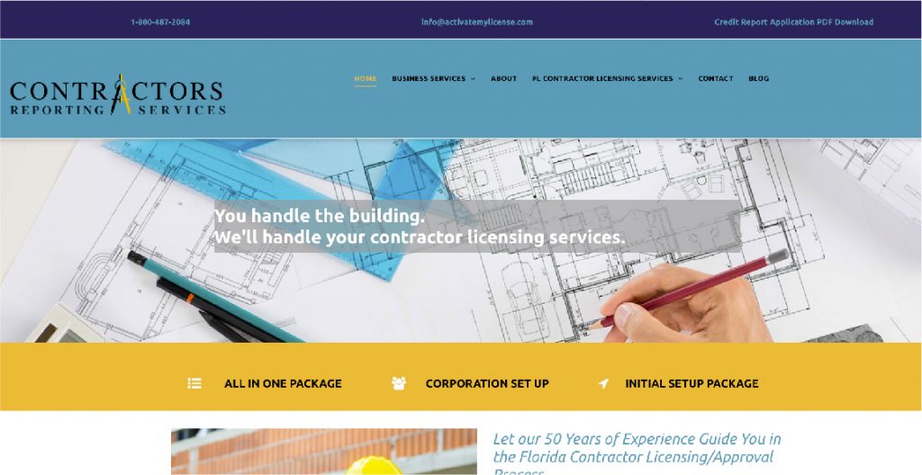 Contractors Reporting Services