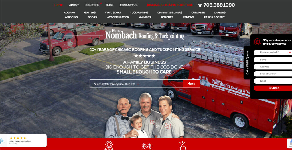 Hans Nombach Roofing and Remodeling
