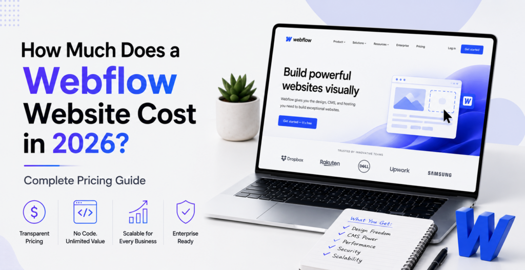 How Much Does a Webflow Website Cost in 2026? Complete Pricing Guide