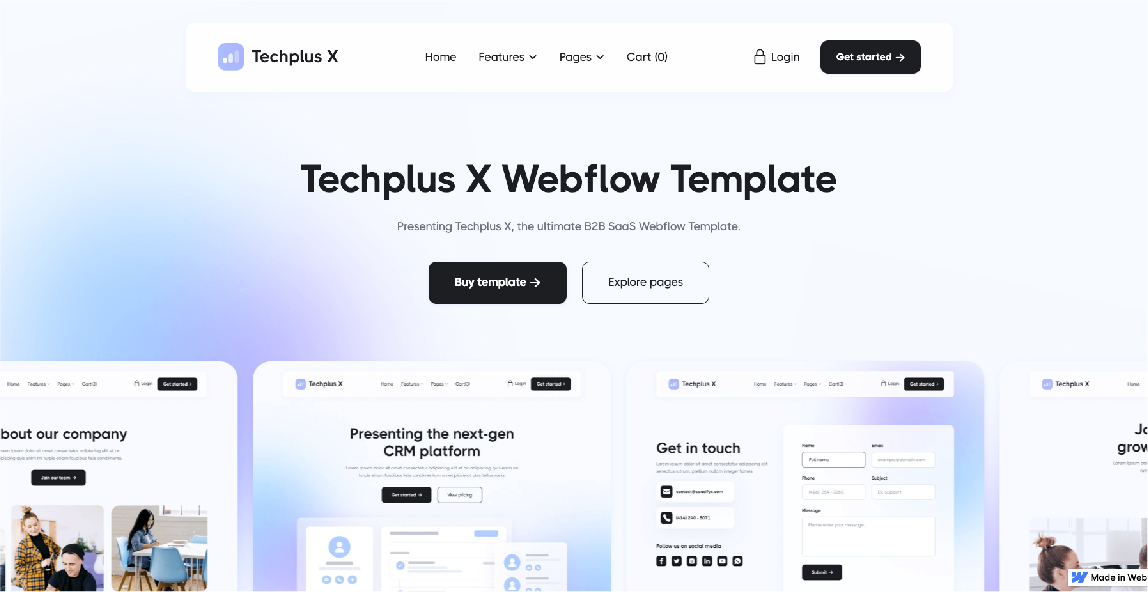 Top 28 Webflow Templates to Design Your Website in 2024