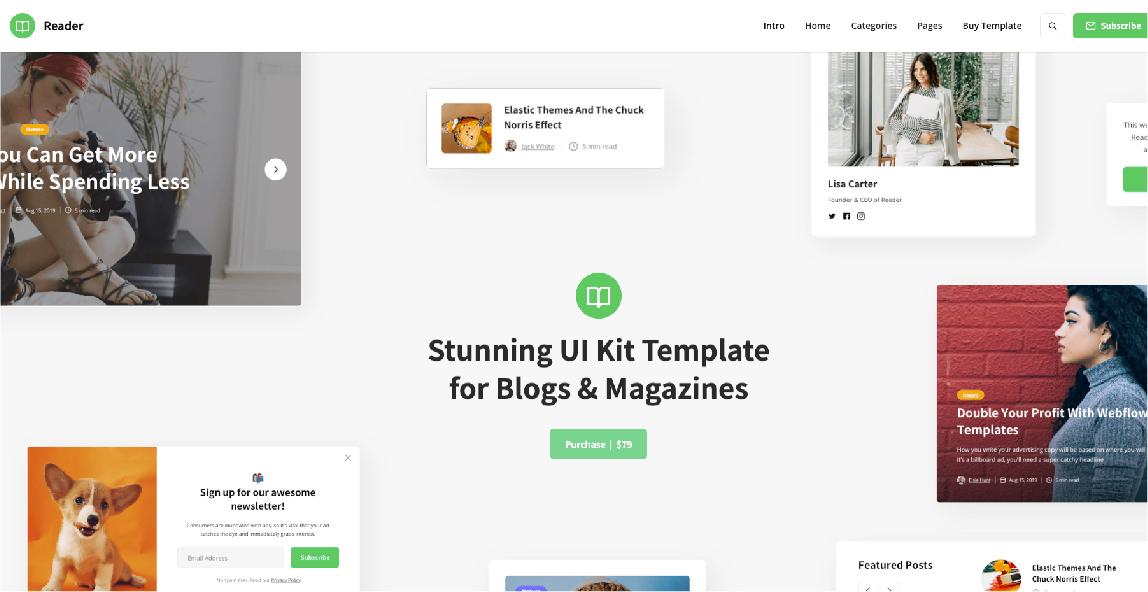 Top 28 Webflow Templates to Design Your Website in 2024
