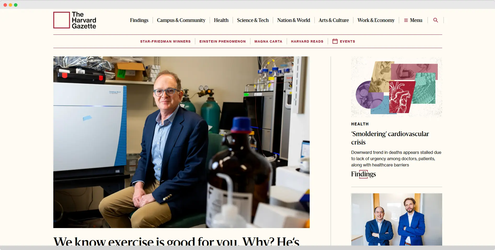 The Harvard Gazette