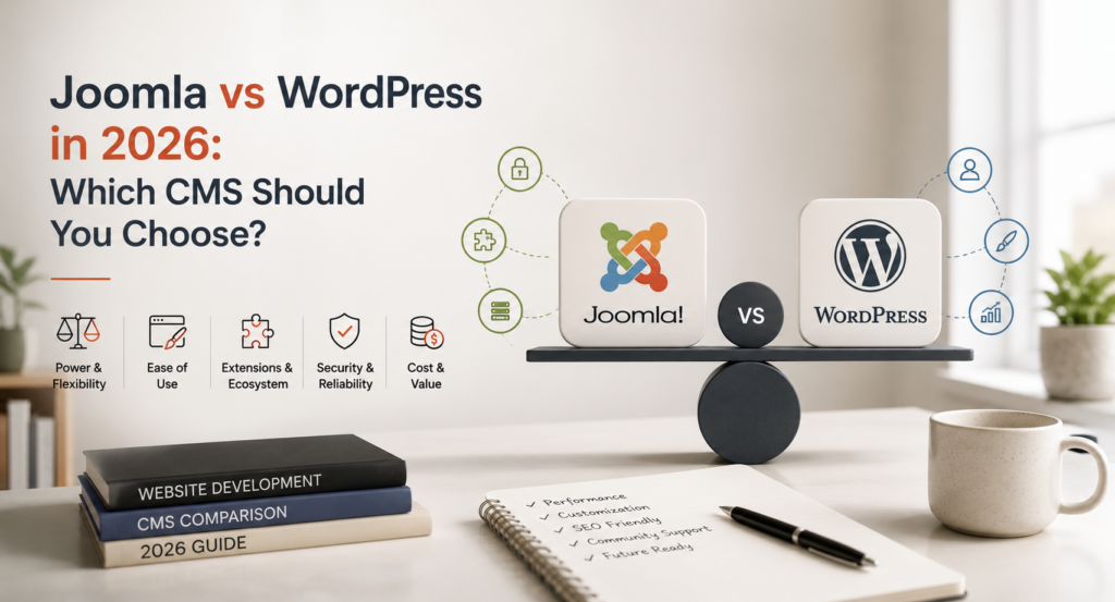Joomla vs WordPress in 2026: Which CMS Should You Choose?