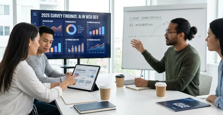 How AI Is Changing Client Expectations in Web Development – 2025 Survey Findings