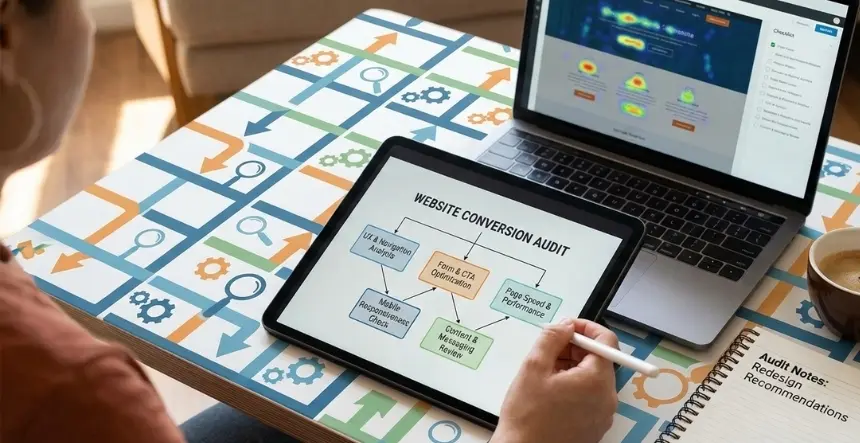 Website Conversion Audit: What We Check Before Recommending a Redesign