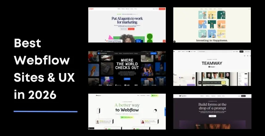 18 Best Webflow Websites That Set the Standard for Modern UX in 2026
