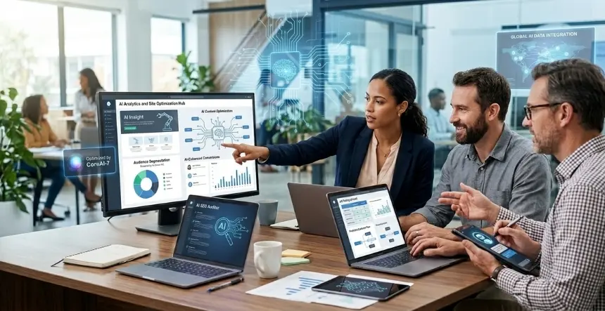 How Enterprises Use AI to Transform Websites into Growth Platforms