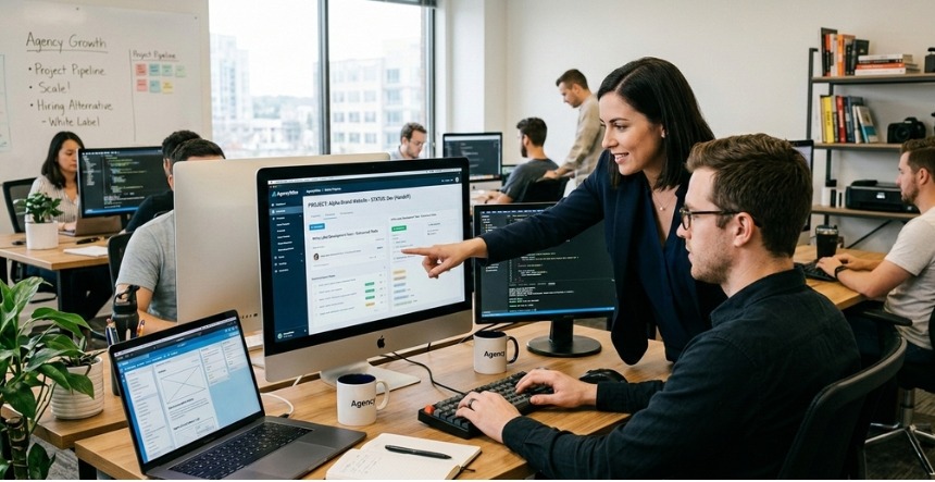 White Label Web Development for Agencies: How to Scale Without Hiring