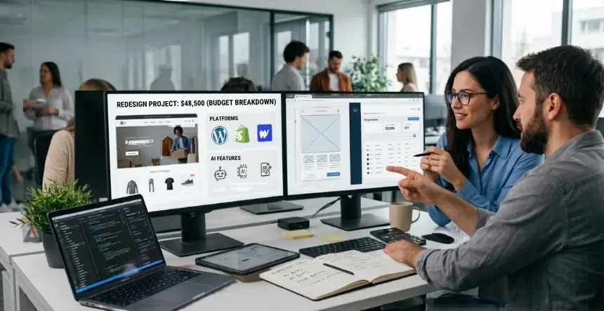 Website Redesign Cost in 2026: Pricing by Platform and AI Features
