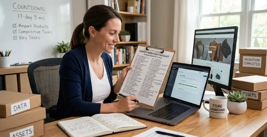 Shopify Migration Checklist: 50 Steps Before You Go Live