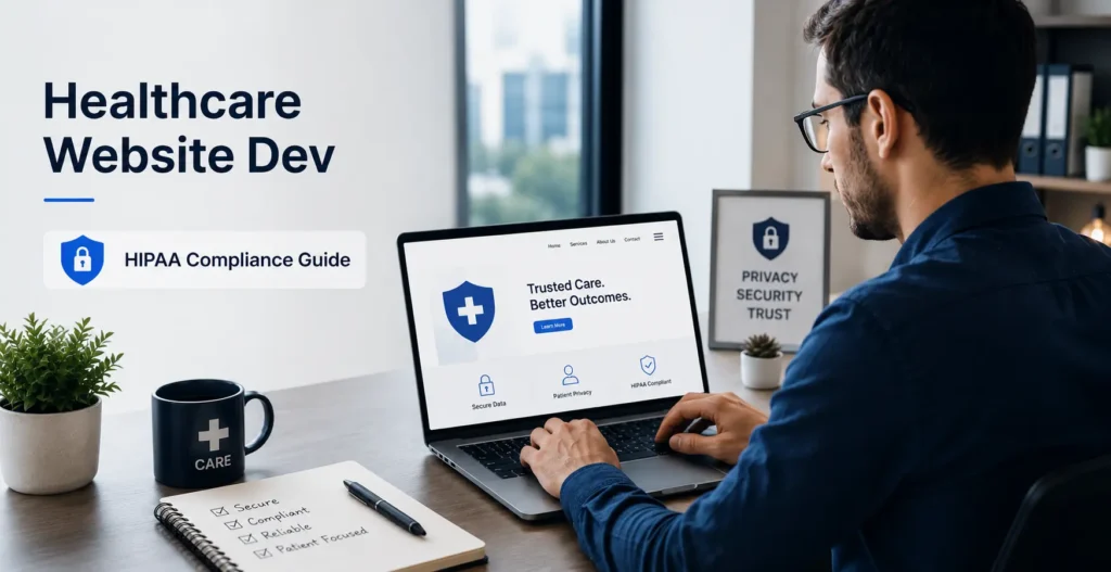 Healthcare Website Dev 2026 - HIPAA Compliance Guide