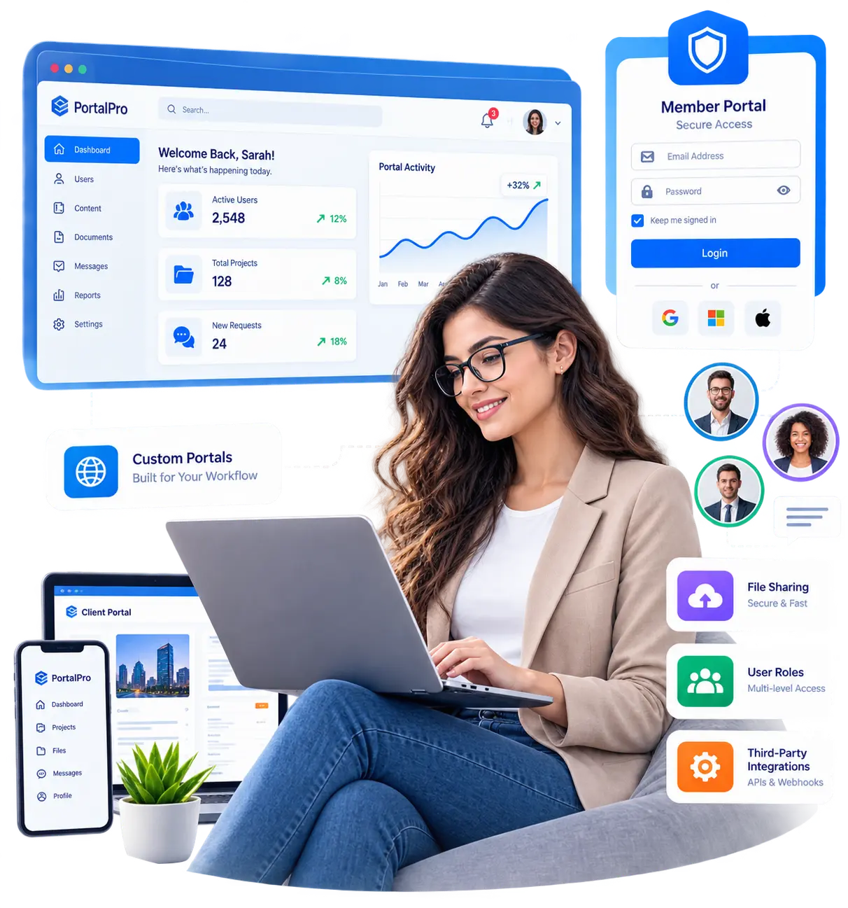Web Portal Development - KrishaWeb
