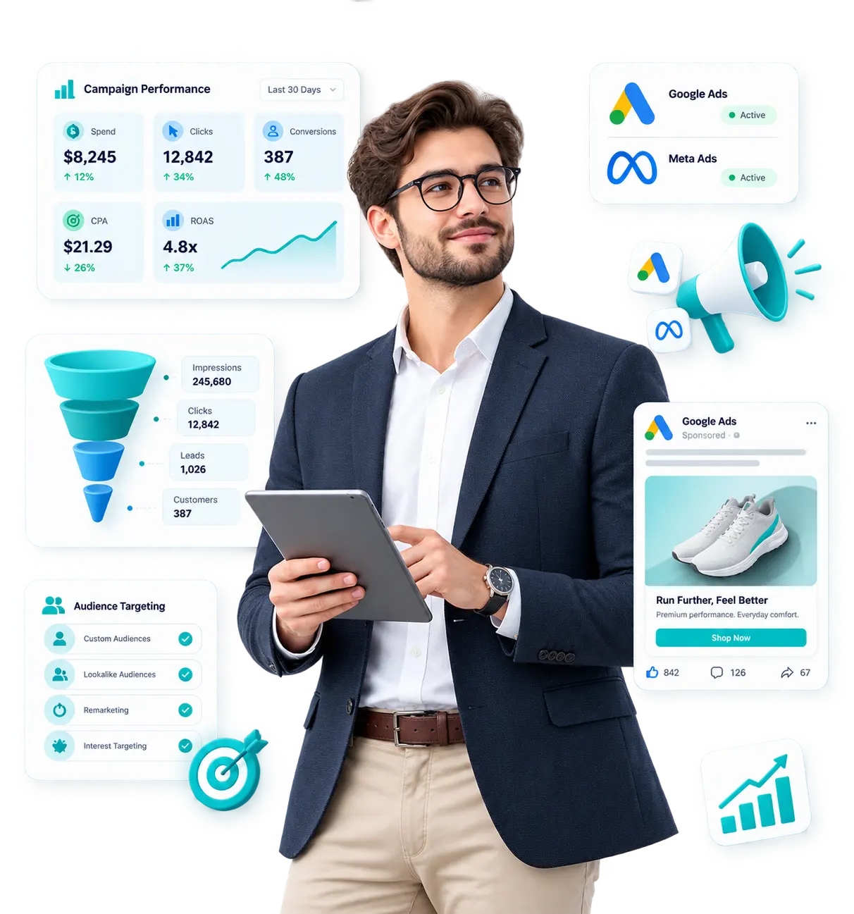 Paid Advertising Services - KrishaWeb