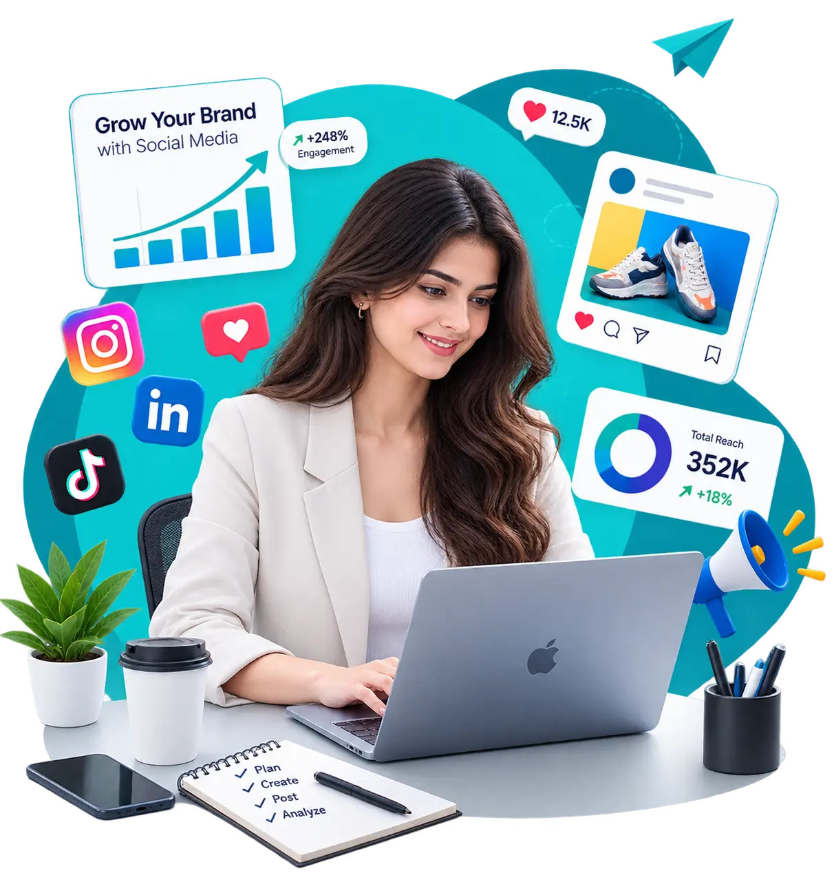 Social media marketing services