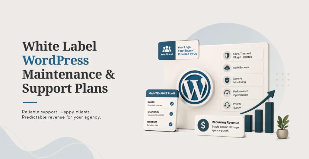 White Label WordPress Maintenance & Support Plans
