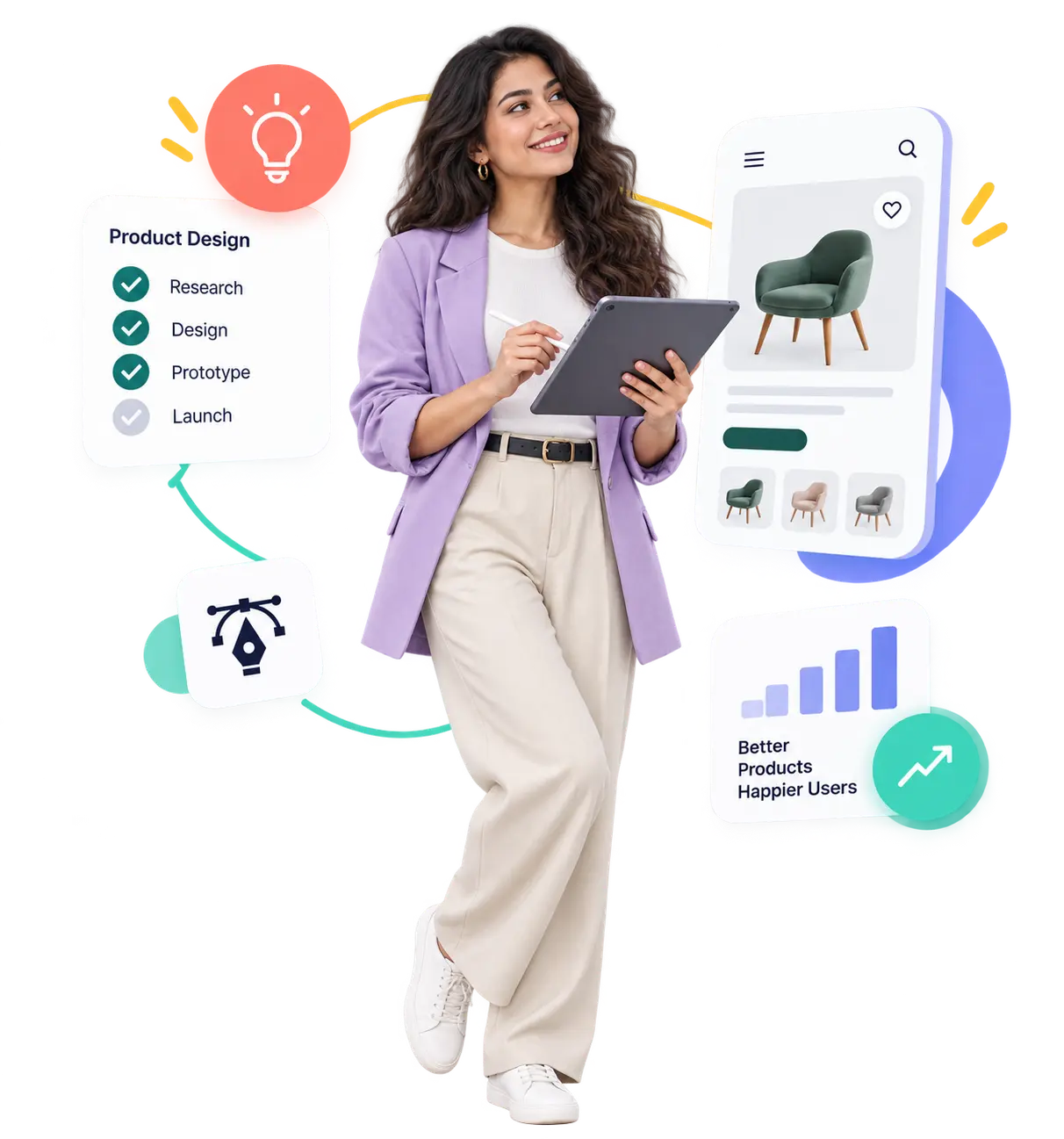 Product Design Services - KrishaWeb