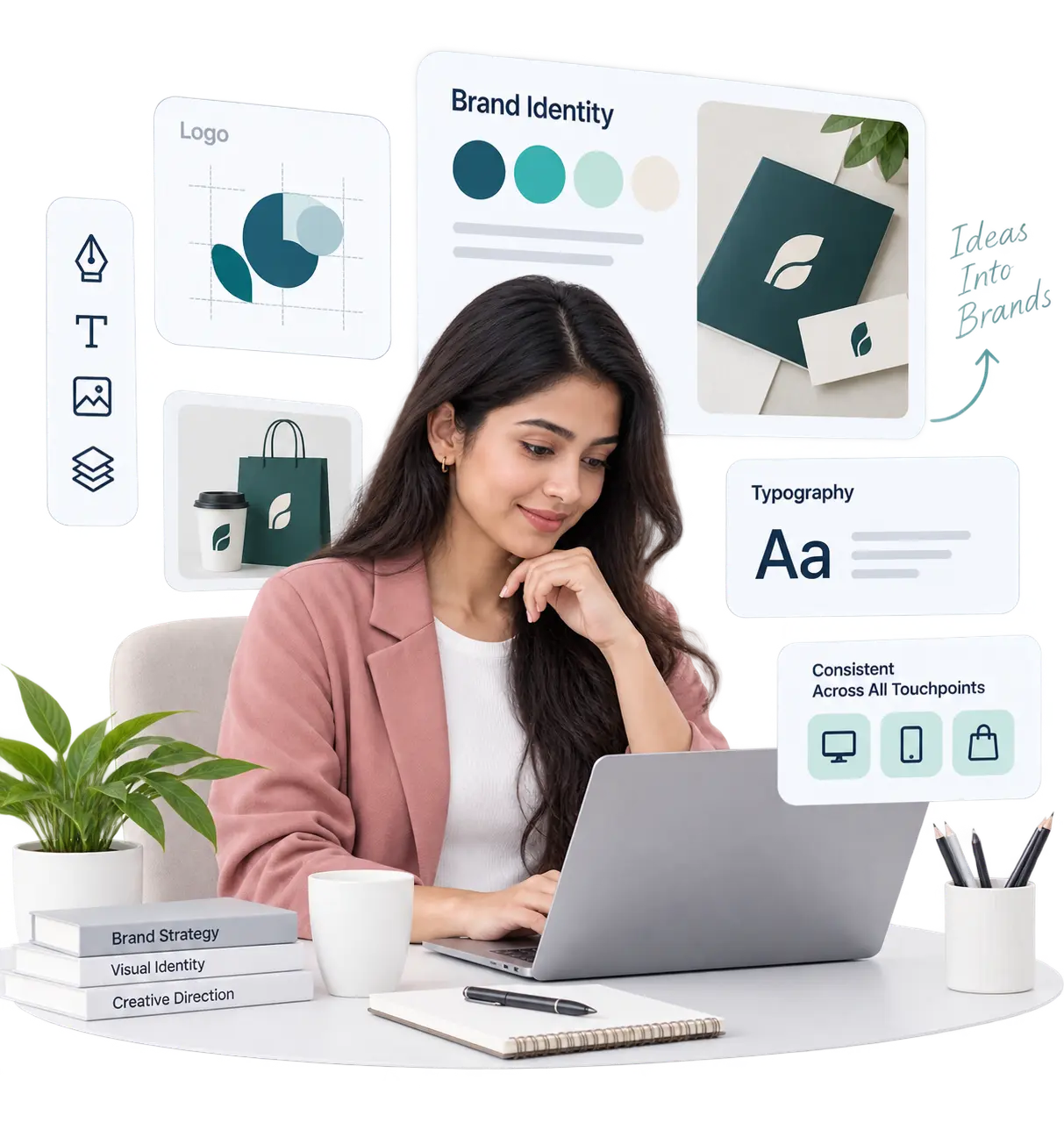 Brand Identity Design Agency - KrishaWeb