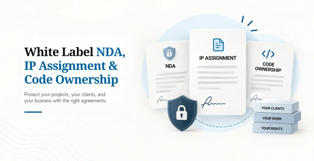 White Label NDA, IP Assignment & Code Ownership
