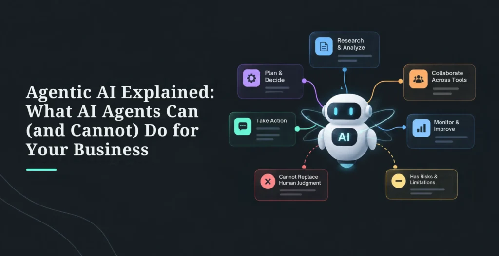 Agentic AI Explained What AI Agents Can (and Cannot) Do for Your Business